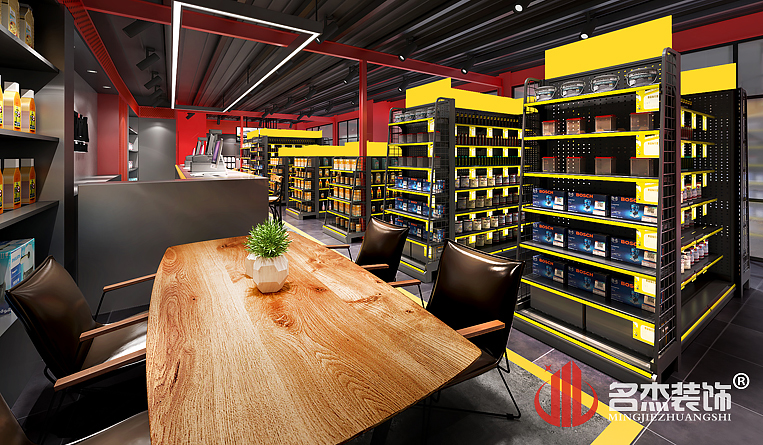 貨品展示區裝修設計