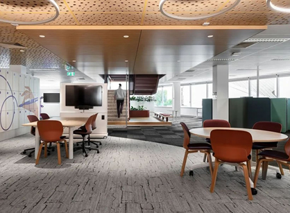 混合靈活的辦公室裝修設計空間是怎樣的——IAG珀斯